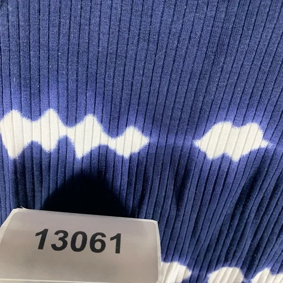 Jenni Women's Tank Top S Blue Tie Dye Stripes Pajamas PJs Lounge Crew Neck NWT‎ - Picture 9 of 9